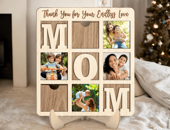 Mothers Day Photo Frame Laser 118592054 Creativo Digital